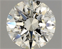 Natural Diamond 0.80 Carats, Round with Excellent Cut, I Color, SI2 Clarity and Certified by GIA
