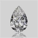 Natural Diamond 0.70 Carats, Pear with  Cut, F Color, VVS2 Clarity and Certified by GIA