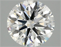 Del inventario de diamantes de laboratorio, 2.06 quilates, Redondo , Color F, claridad VS1 y certificado IGI
