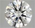 Lab Grown Diamond 3.60 Carats, Round with Ideal Cut, F Color, VVS2 Clarity and Certified by IGI