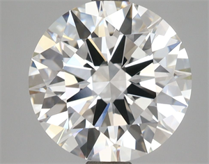 Picture of Lab Grown Diamond 3.60 Carats, Round with Ideal Cut, F Color, VVS2 Clarity and Certified by IGI