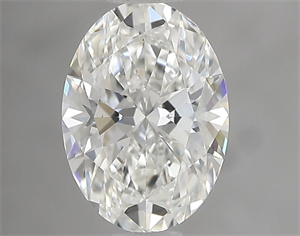 Picture of Natural Diamond 0.76 Carats, Oval with  Cut, I Color, VS2 Clarity and Certified by GIA