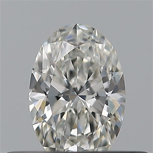 Picture of Natural Diamond 0.26 Carats, Oval with  Cut, G Color, VVS1 Clarity and Certified by GIA