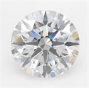 Del inventario de diamantes de laboratorio, 2.08 quilates, Redondo , Color D, claridad VVS1 y certificado IGI
