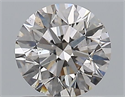 Natural Diamond 1.00 Carats, Round with Excellent Cut, I Color, SI2 Clarity and Certified by GIA