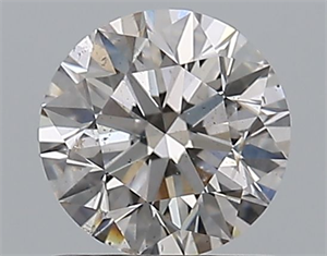 Picture of Natural Diamond 1.00 Carats, Round with Excellent Cut, I Color, SI2 Clarity and Certified by GIA