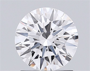 Picture of Lab Grown Diamond 1.23 Carats, Round with Ideal Cut, D Color, VS1 Clarity and Certified by IGI