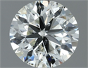 Natural Diamond 0.80 Carats, Round with Very Good Cut, I Color, SI2 Clarity and Certified by IGI