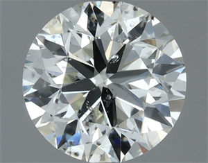 Picture of Natural Diamond 0.80 Carats, Round with Very Good Cut, I Color, SI2 Clarity and Certified by IGI