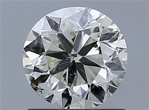 Picture of Natural Diamond 1.00 Carats, Round with Very Good Cut, K Color, SI2 Clarity and Certified by GIA