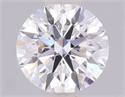 Del inventario de diamantes de laboratorio, 0.72 quilates, Redondo , Color D, claridad VS1 y certificado IGI