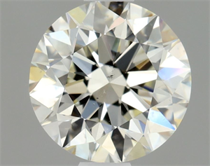 Foto Diamante Natural 0.80 quilates, Redondo , Color K, claridad SI1 y certificado GIA de