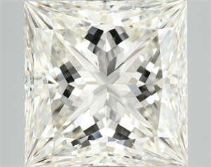 Picture of Natural Diamond 5.10 Carats, Princess with  Cut, I Color, VS2 Clarity and Certified by IGI