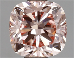 Picture of Lab Grown Diamond 2.01 Carats, CUSHION MODIFIED with  Cut, Fancy Intense Pink Color, VS2 Clarity and Certified by IGI