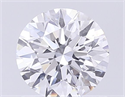 Lab Grown Diamond 0.72 Carats, Round with Excellent Cut, D Color, VVS2 Clarity and Certified by IGI