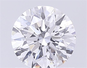 Picture of Lab Grown Diamond 0.72 Carats, Round with Excellent Cut, D Color, VVS2 Clarity and Certified by IGI