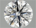 Lab Grown Diamond 1.24 Carats, Round with Excellent Cut, D Color, VS1 Clarity and Certified by IGI
