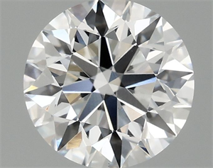 Picture of Lab Grown Diamond 1.24 Carats, Round with Excellent Cut, D Color, VS1 Clarity and Certified by IGI