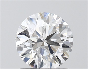 Picture of Lab Grown Diamond 1.21 Carats, Round with Ideal Cut, D Color, VVS2 Clarity and Certified by IGI