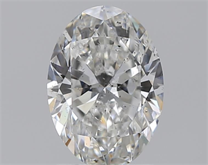 Picture of Natural Diamond 1.21 Carats, Oval with  Cut, F Color, SI2 Clarity and Certified by GIA