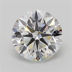 Picture of Lab Grown Diamond 1.04 Carats, Round with Ideal Cut, D Color, VS1 Clarity and Certified by IGI