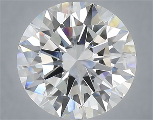 Picture of Lab Grown Diamond 6.10 Carats, Round with Excellent Cut, E Color, VVS1 Clarity and Certified by IGI