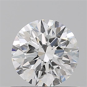Picture of Natural Diamond 0.70 Carats, Round with Excellent Cut, F Color, VVS2 Clarity and Certified by GIA