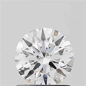 Picture of Lab Grown Diamond 0.78 Carats, Round with Ideal Cut, D Color, VVS1 Clarity and Certified by IGI