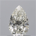 Diamante Natural 0.52 quilates, De pera , Color I, claridad VVS1 y certificado GIA