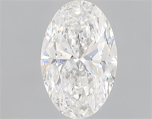 Picture of Natural Diamond 0.57 Carats, Oval with  Cut, D Color, SI1 Clarity and Certified by GIA