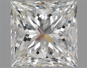 Foto Diamante Natural 3.01 quilates, Princesa , Color I, claridad IF y certificado GIA de