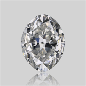 Foto Diamante Natural 1.01 quilates, Ovalado , Color F, claridad SI1 y certificado GIA de