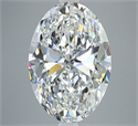 Natural Diamond 3.51 Carats, Oval with  Cut, E Color, SI1 Clarity and Certified by GIA