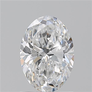 Picture of Natural Diamond 1.21 Carats, Oval with  Cut, E Color, SI1 Clarity and Certified by GIA
