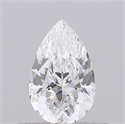 Natural Diamond 0.30 Carats, Pear with  Cut, D Color, VS1 Clarity and Certified by GIA