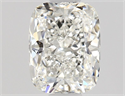 Natural Diamond 0.56 Carats, Cushion with  Cut, G Color, VVS1 Clarity and Certified by GIA