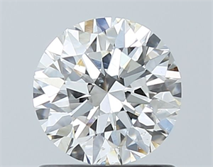 Picture of Natural Diamond 0.84 Carats, Round with Excellent Cut, G Color, SI1 Clarity and Certified by GIA