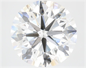 Lab Grown Diamond 4.25 Carats, Round with Ideal Cut, F Color, VS2 Clarity and Certified by IGI