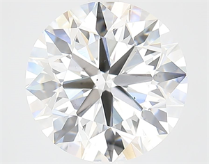 Picture of Lab Grown Diamond 4.25 Carats, Round with Ideal Cut, F Color, VS2 Clarity and Certified by IGI