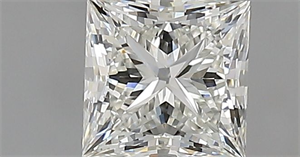 Foto Diamante Natural 0.60 quilates, Princesa , Color H, claridad VVS1 y certificado IGI de