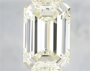 Picture of Natural Diamond 2.00 Carats, Emerald with  Cut, L Color, VVS1 Clarity and Certified by HRD