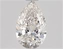 Diamante Natural 0.54 quilates, De pera , Color G, claridad VVS1 y certificado GIA