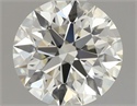 Natural Diamond 0.71 Carats, Round with Excellent Cut, L Color, VVS2 Clarity and Certified by GIA