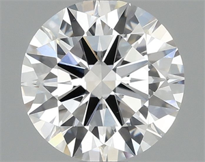 Picture of Lab Grown Diamond 0.96 Carats, Round with Excellent Cut, E Color, VVS2 Clarity and Certified by IGI