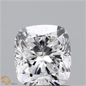 Natural Diamond 1.03 Carats, Cushion with  Cut, E Color, SI1 Clarity and Certified by GIA