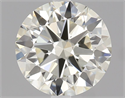 Diamante Natural 1.00 quilates, Redondo , Color J, claridad VVS2 y certificado IGI
