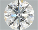 Diamante Natural 0.70 quilates, Redondo , Color I, claridad SI2 y certificado GIA