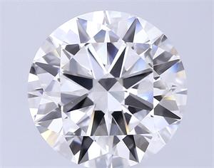 Picture of Lab Grown Diamond 7.01 Carats, Round with Excellent Cut, F Color, VS1 Clarity and Certified by IGI