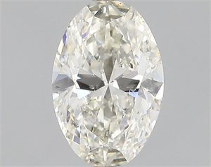 Picture of Natural Diamond 1.03 Carats, Oval with  Cut, K Color, SI2 Clarity and Certified by GIA