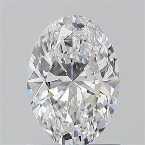 Foto Diamante Natural 1.00 quilates, Ovalado , Color E, claridad SI2 y certificado GIA de